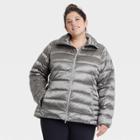 Women's Plus Size Packable Down Puffer Jacket - All In Motion Medium