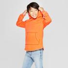 Boys' Hooded Sunburn Wash Sweatshirt - Cat & Jack Orange