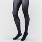 Women's Plus 50d Opaque Ct - A New Day Navy (blue)