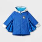 Toddler Long Sleeve Rain Coat - Cat & Jack Blue