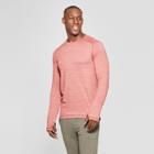 Men's Long Sleeve Soft Touch T-shirt - C9 Champion Autumn Clay Heather
