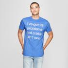 Men's Short Sleeve I've Got 99 Problems But A Lake Ain't One Graphic T-shirt - Awake Blue