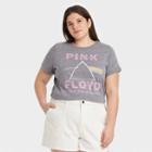 Women's Pink Floyd Plus Size Dark Side Of The Moon Short Sleeve Graphic T-shirt - Gray