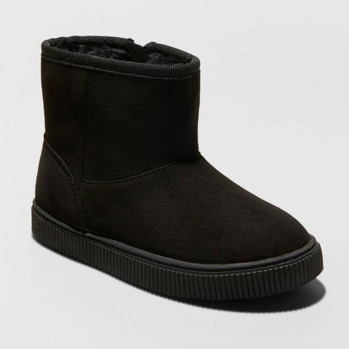 Boys' Arias Winter Boots - Cat & Jack Black