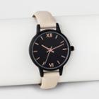 Target Women's Matte Case Strap Watch - A New Day Blush