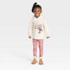 Toddler Girls' Disney Minnie Mouse Top And Bottom Set - Ivory