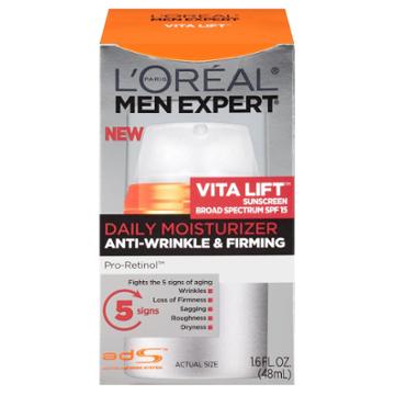 L'oreal Paris L'oral Paris Men Expert Vita Lift Daily Moisturizer With Spf