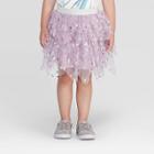 Toddler Girls' Frozen Snowflakes Tutu Skirt - Pink