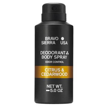 Bravo Sierra Body Spray - Citrus And Cedarwood