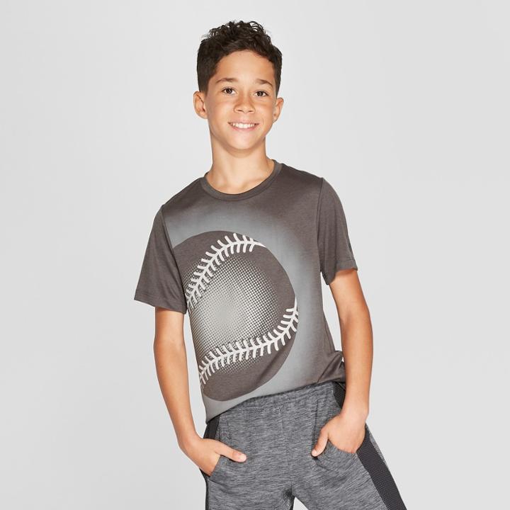 Boys' Baseball Graphic Tech T-shirt - C9 Champion Charcoal