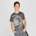 Boys' Baseball Graphic Tech T-shirt - C9 Champion Charcoal