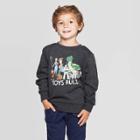 Toddler Boys' Disney Toy Story Sweatshirt - Heather Charcoal 12m, Boy's, Gray