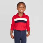 Oshkosh B'gosh Toddler Boys' Long Sleeve Stripe T-shirt - Red 12m, Toddler Boy's