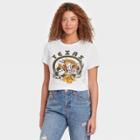 Disney Women's Mickey And Friends Short Sleeve Desert Graphic T-shirt - White