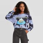 Women's The Simpsons Treehouse Of Horror Long Sleeve Graphic T-shirt - Violet