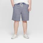 Men's Big & Tall 11 Regular Fit Lounge Shorts - Goodfellow & Co Geneva Blue