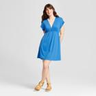 Women's Knit Kimono Dress - Mossimo Supply Co. Blue