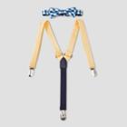 City Of London Boys' Bow Tie And Polka Dots Suspender