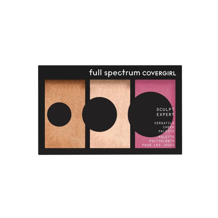 Covergirl Sculpt Expert Multiuse Cheek Palette Rose Rush