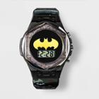 Boys' Batman Flashing Lcd Watch - Black, Boy's