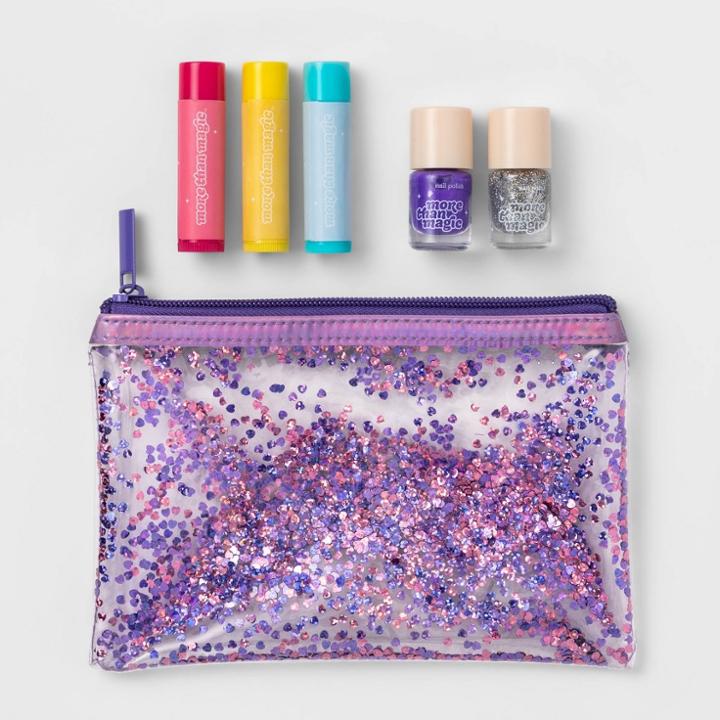 More Than Magic Nail & Lip Set With Pouch - More Than