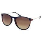 Fantas-eyes, Inc. Women's Round Tort Sunglasses - Brown