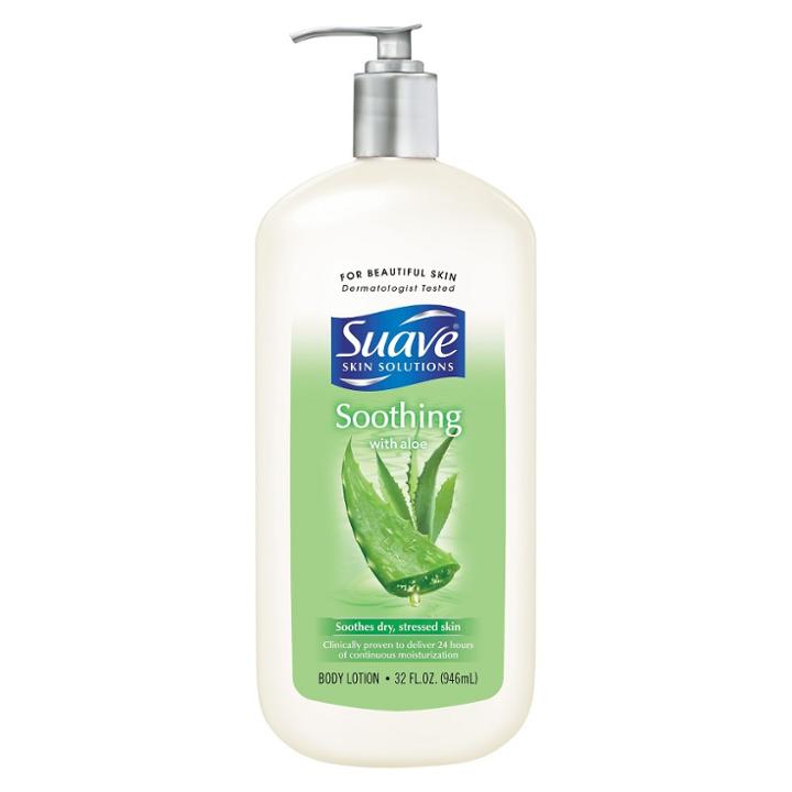Suave Soothing With Aloe Body