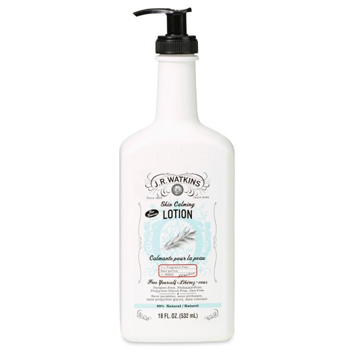 J.r. Watkins Skin Calming Lotion Unscented