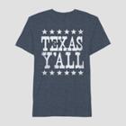 Petitemen's Short Sleeve Texas Ya'll Graphic T-shirt - Awake Navy S, Size: