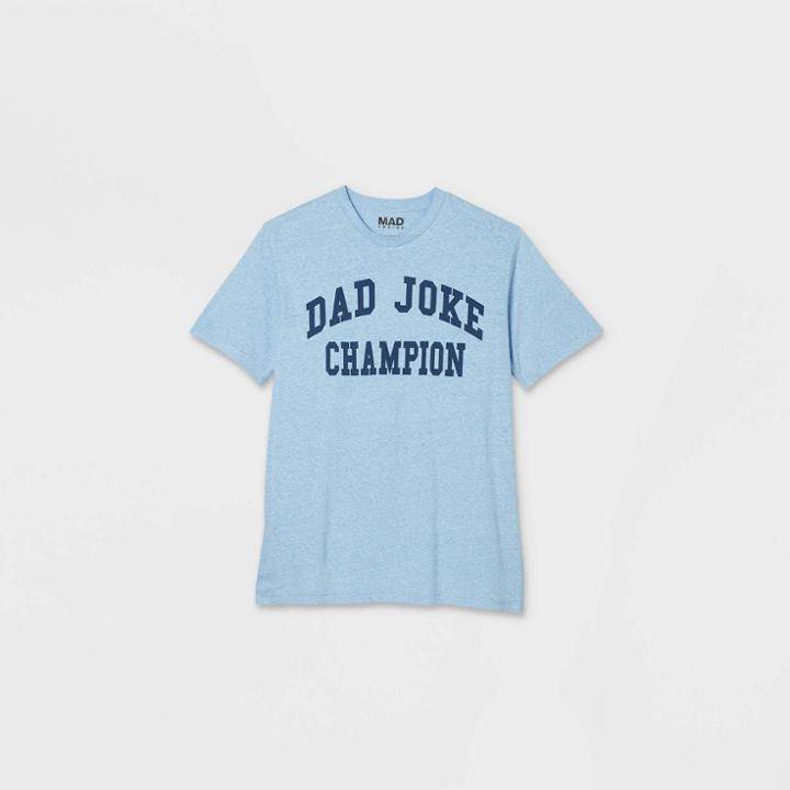Mad Engine Men's 'dad Joke Champion' Short Sleeve Graphic T-shirt -