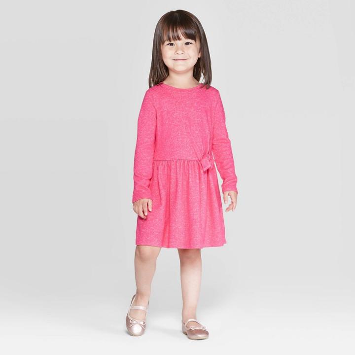 Toddler Girls' Dress - Cat & Jack Pink