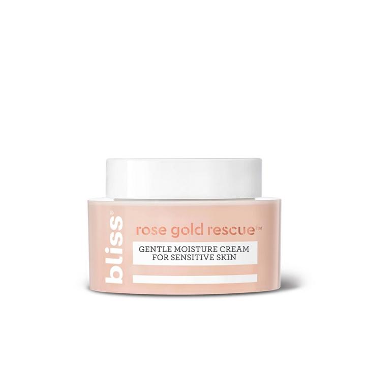 Bliss Rose Gold Rescue Gentle Moisture Cream For Sensitive Skin