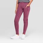 Girls' Cozy Performance Leggings With Pockets - C9 Champion Berry Purple S, Girl's, Size: Small, Pink Purple