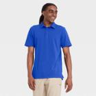 Men's Short Sleeve Polo Shirt - All In Motion Blue
