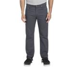 Dickies Men's Flex Twill Regular Straight Fit 5-pocket Pants - Rinsed Charcoal