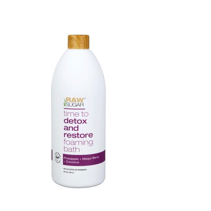 Raw Sugar Detox And Restore Foaming Bath