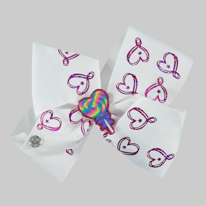 Girls' Jojo Siwa Bow Hair Clip With Holographic Foil