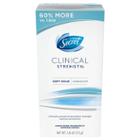 Secret Clinical Strength Antiperspirant And Deodorant Soft Solid Waterproof