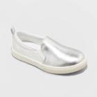 Girls' Nya Slip-on Apparel Sneakers - Cat & Jack