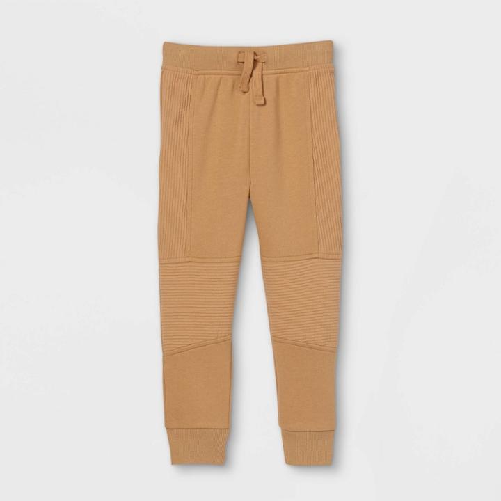 Toddler Boys' Moto Jogger Pants - Art Class Tan