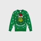 Boys' Dr. Seuss 'grinch Mode' Pullover Sweater - Green