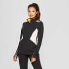 Women's Running Pullover - C9 Champion Black/white