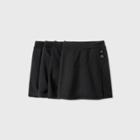 Girls' 4pk Stretch Uniform Knit Skorts - Cat & Jack Black