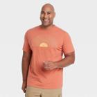 Men's Tall Standard Fit Short Sleeve Crewneck Graphic T-shirt - Goodfellow & Co Red