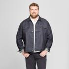 Men's Big & Tall Selvedge Denim Jacket - Goodfellow & Co Dark Rinse