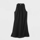 Women's Sleeveless Shift Dress - Prologue Black