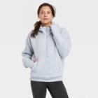 Women's Cozy 1/2 Zip Hooded Pullover Sweatshirt - All In Motion