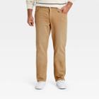 Men's Tall Athletic Fit Relaxed Jeans - Goodfellow & Co Khaki