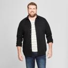 Target Men's Tall Standard Fit Long Sleeve Denim Button-down Shirt - Goodfellow & Co Black