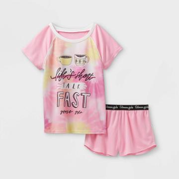 Girls' Gilmore Girls 2pc Mesh Pajama
